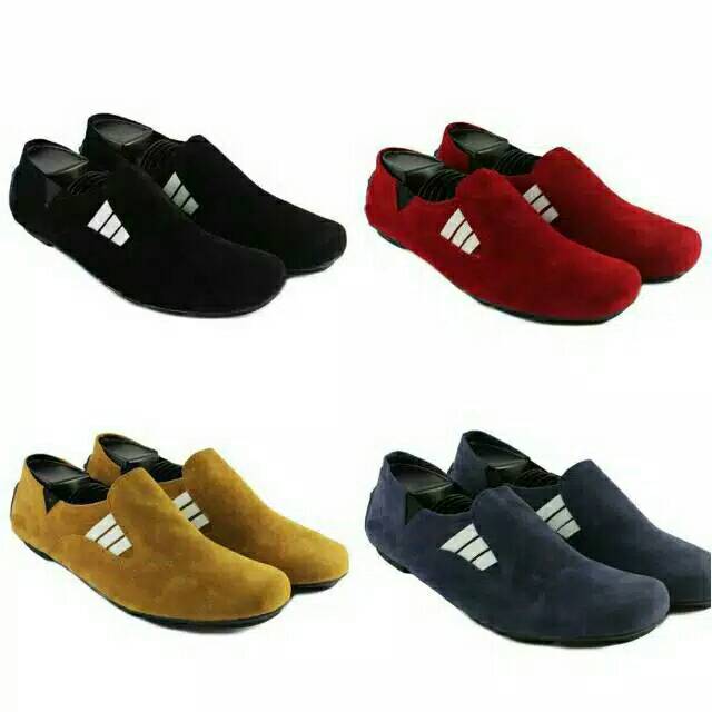 Sepatu Slip On Goodness Play Santai Nyaman Trendy Gaya Nongkrong Casual Fashion Slop Pria Size 39-43