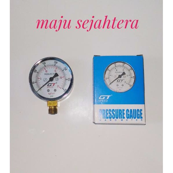 pressure gauge manometer/ meteran kompresor GT SUPER/ amper angin D-33