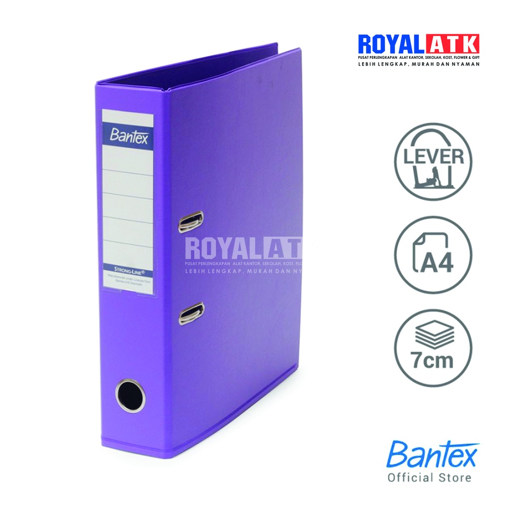 

LEVER ARCH FILE A4 7CM (1450V21) BANTEX