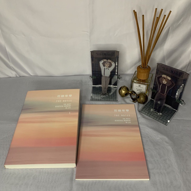 BTS HYYH THE NOTES 1 + NOTEBOOK GIFT
