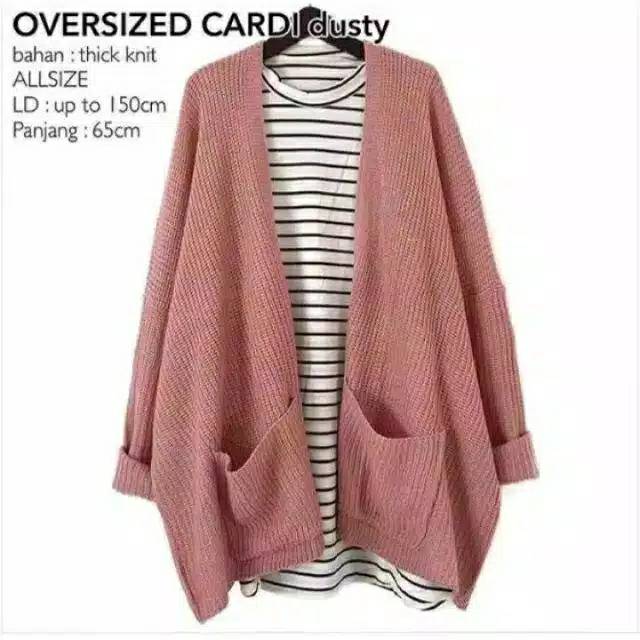 LAVELLA RAJUT PREMIUM kardigan LOCCY OVERSIZE premium