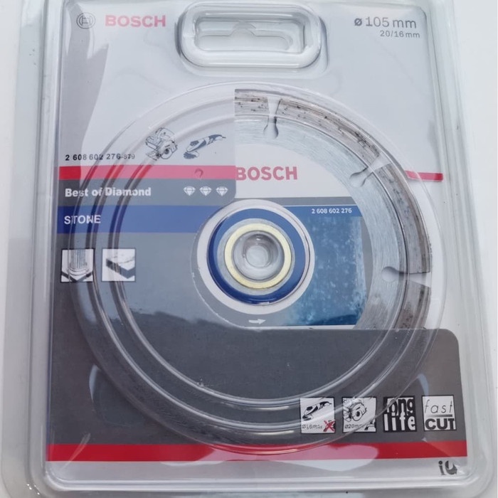 Diamond Wheel kering 4 In BOSCH Pisau Potong Keramik 4 Inci kering BOSCH