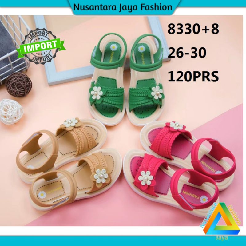 12.12 MEGA SALE - Sandal Anak Perempuan Tali Belakang Import - Sandal Anak Perempuan Balance 2022