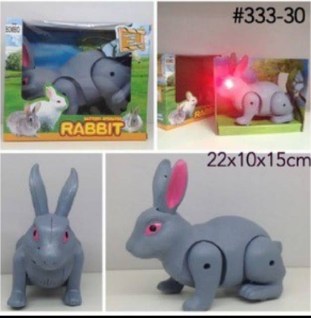 Mainan kelinci Rabbit Battery Operated