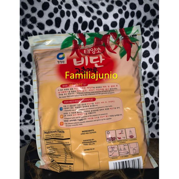 

Flash Sale - Chung Jung One Gochugaru Bubuk Cabe Halus 1 Kg