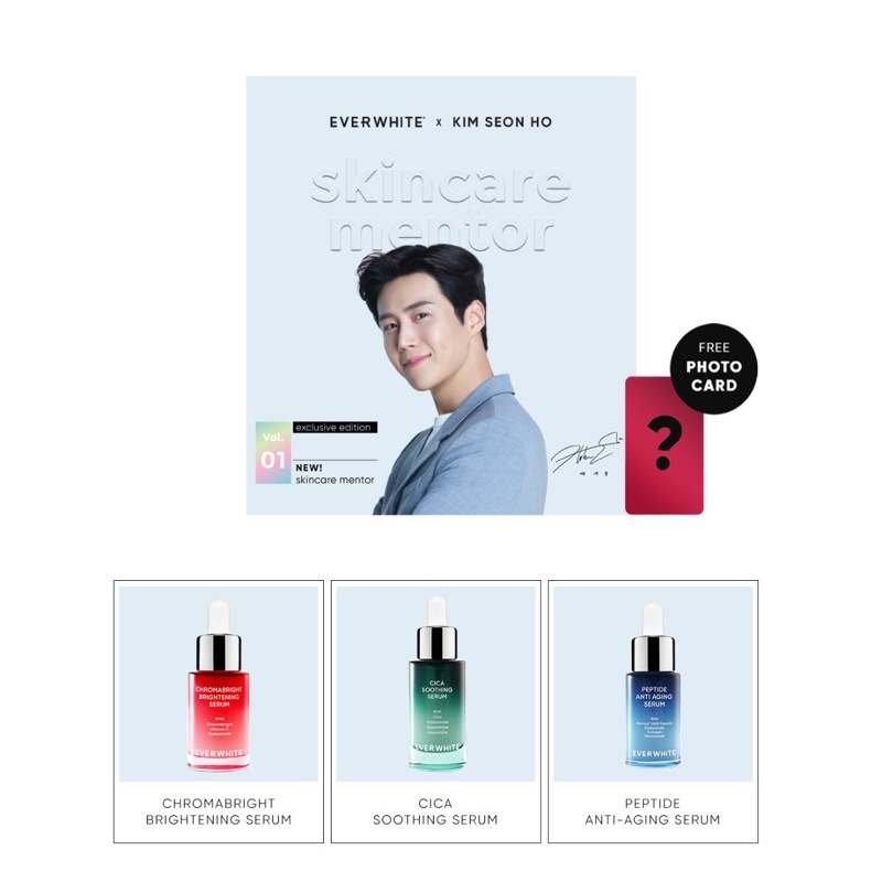 Everwhite Skincare Mentor VOL 1 (Free Kim Seon Ho's Photocard)-1