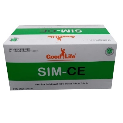 GOOD LIFE SIM-CE EFFERVESCENT BOX ISI 20 TABLET - Vitamin C 1000 mg memelihara daya tahan tubuh