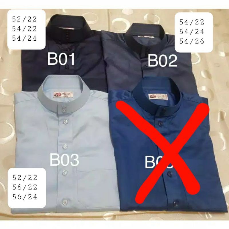 Jubah / Gamis / Thobe / Jubba Ikhwan Import RAWAT AL SAFA seri Biru