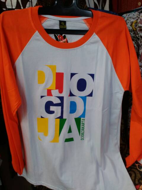 Kaos Jogja 100% Katun Lengan Panjang dan Pendek