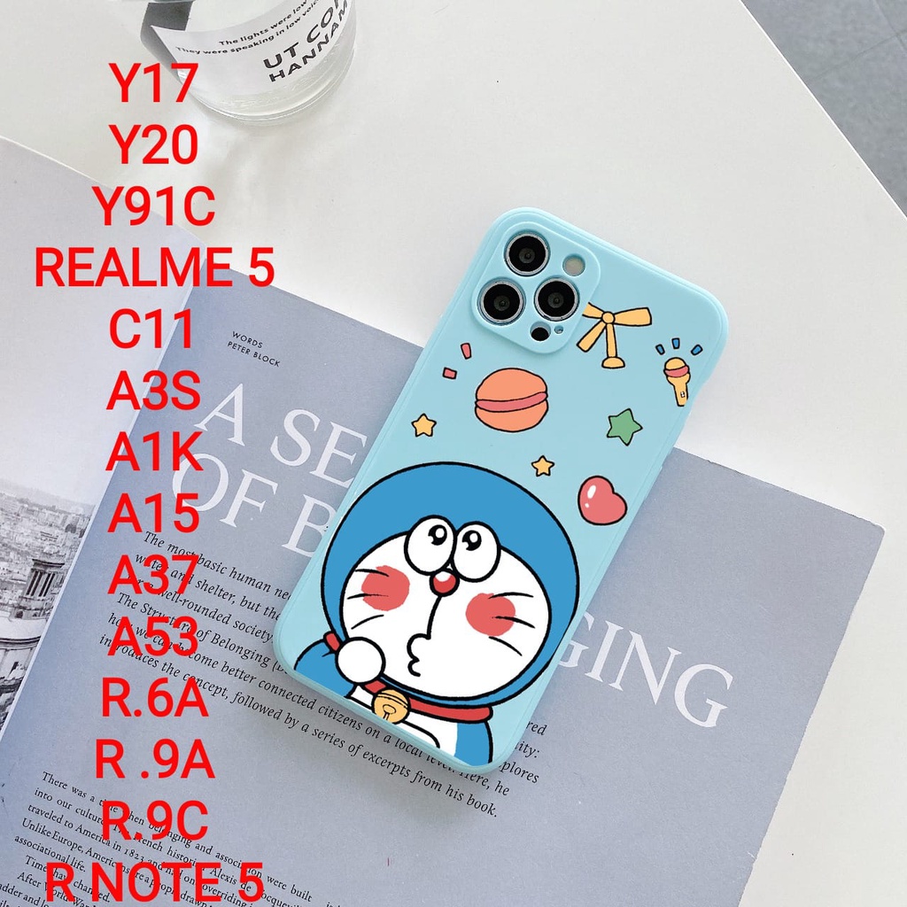 SS007 case DORAEMON Oppo A9 A5 A31 A8 A52 A92 A53 A33 Reno 4 4f f17 PRO 2020 A15 MA543