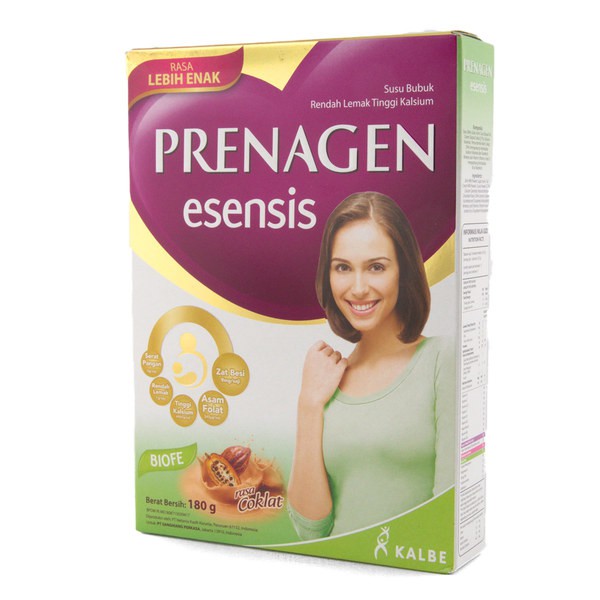 

PRENAGEN Esensis Coklat 180gr -Susu Bubuk Tinggi Kalsium Rendah Lemak