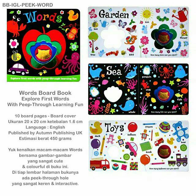 Words Board Book