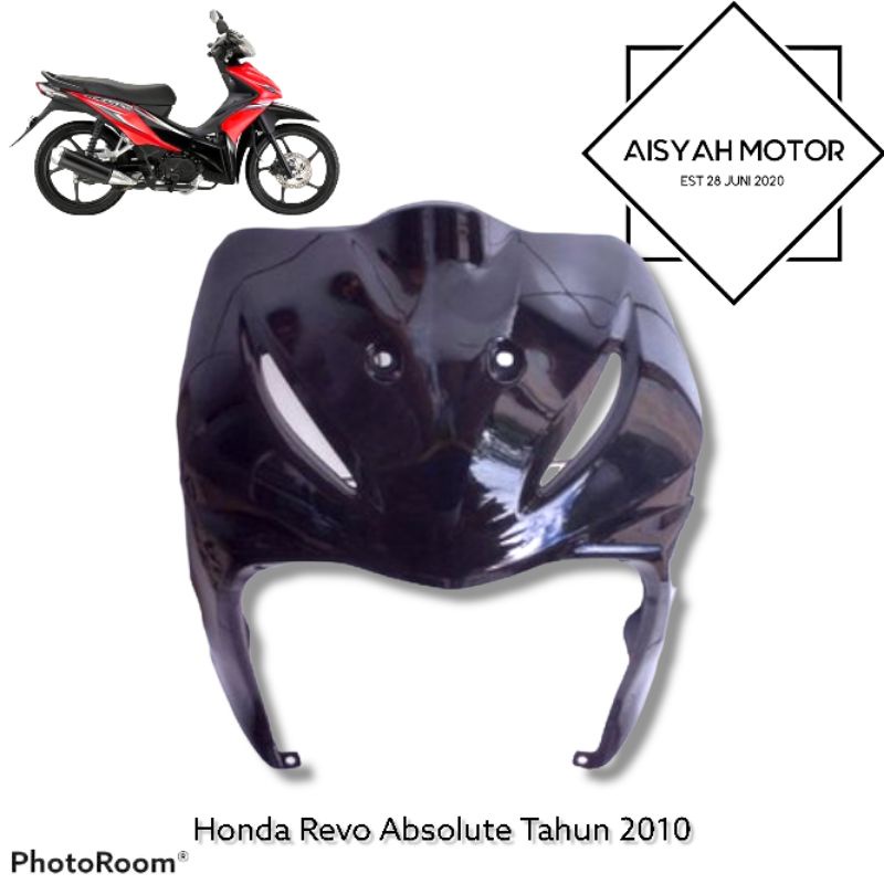 Bodi Halus Honda Revo Absolute Warna Hitam Tahun 2010