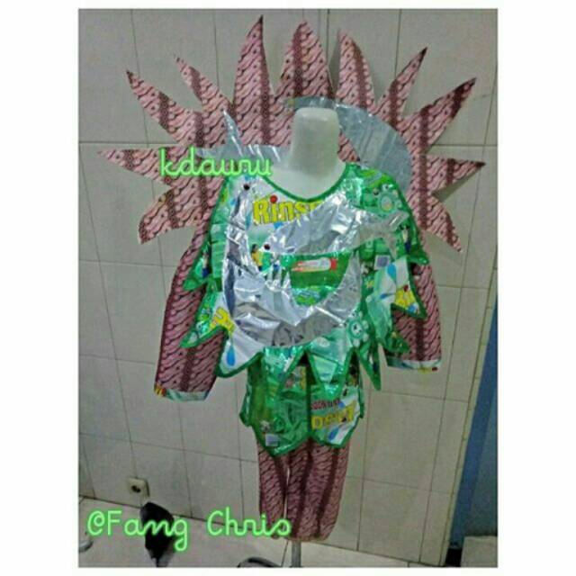 Baju Daur Ulang Cowok Sayap