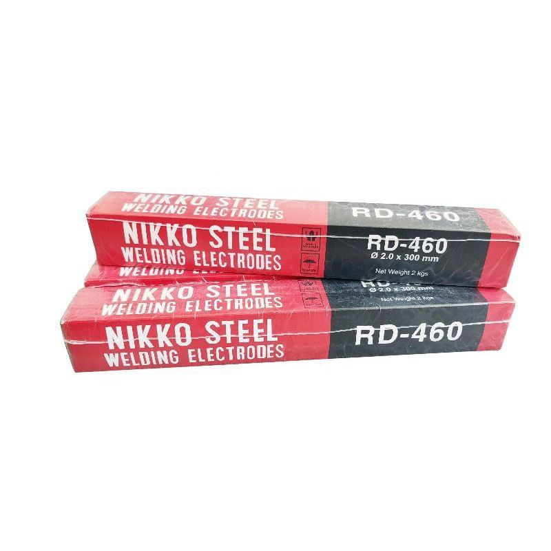 Kawat Las NIKKOSTEEL RD 460 RD460 2.0 x 300mm Pack 2kg