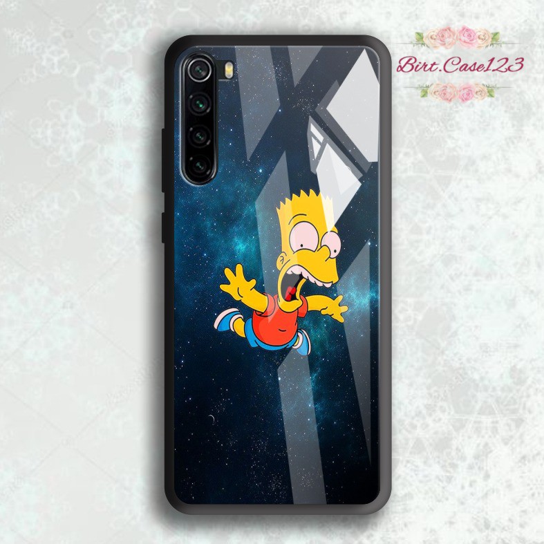 BC Case softcase silikon Gambar SIMPSON back case glass oppo samsung vivo xiaomi realme iphone etc