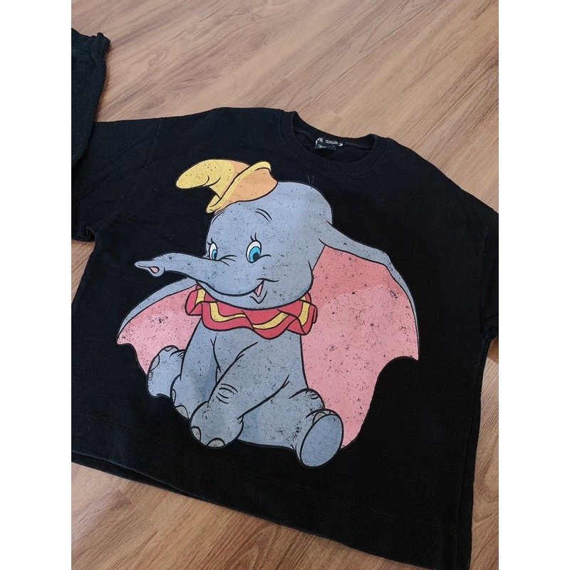 sweater dumbo zara original preloved zara sweatshirt zara