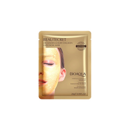 ★ BB ★ BIOAQUA masker sheet mask 24K Golden Luxury Face Mask 28g
