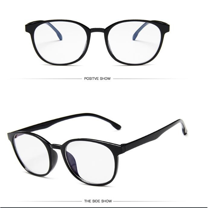 •OKEY BELI•KC099 KACAMATA ANTI RADIASI KACA MATA WanitaPria Frame Sunglasses Lensa Transparan IMPORT-5