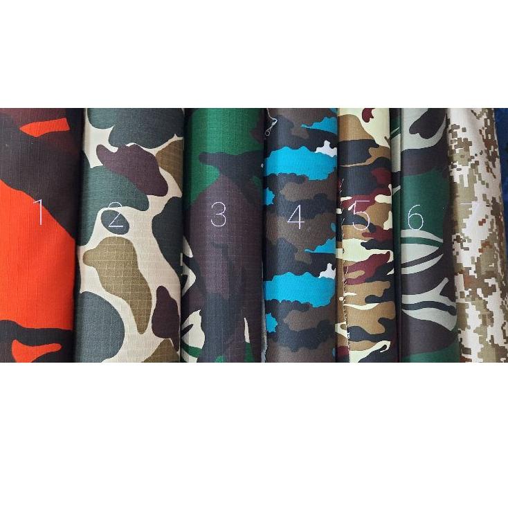 bahan kain loreng tni