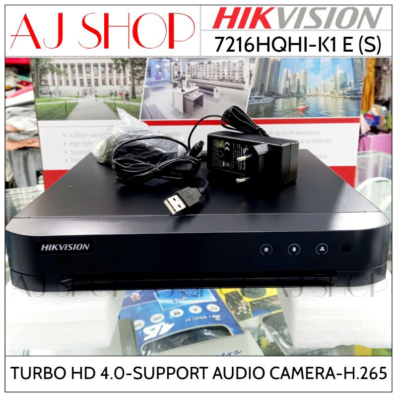 DVR 16Ch Hikvision Dvr Hikvision 16ch Hikvision 7216HQHI-K1 E