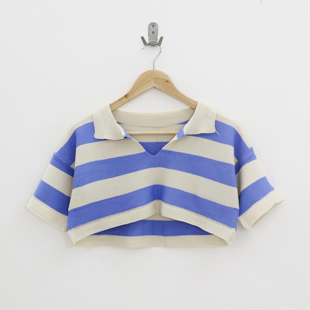 Dean crop top knit -Thejanclothes