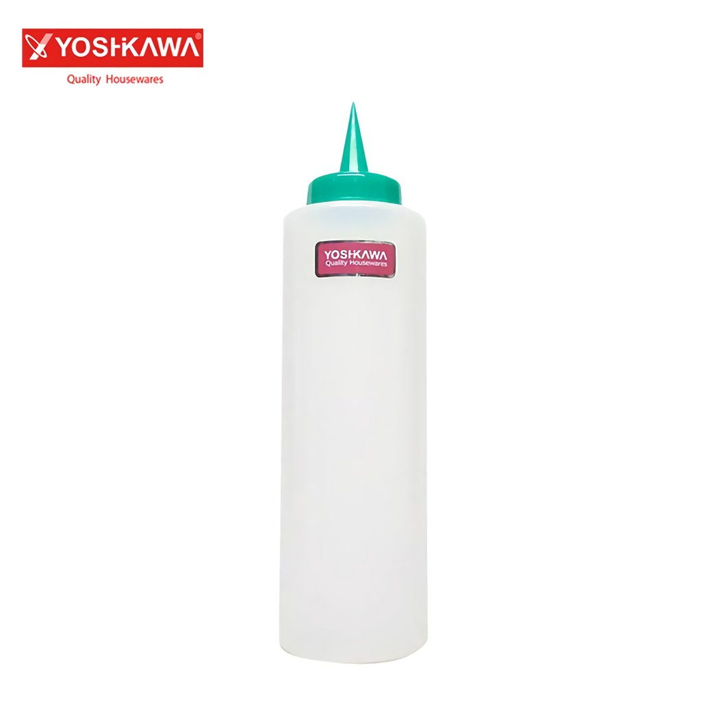 

YOSHIKAWA Botol Kecap 400 ML Squeeze Dispenser EVL-BK-02 Hijau