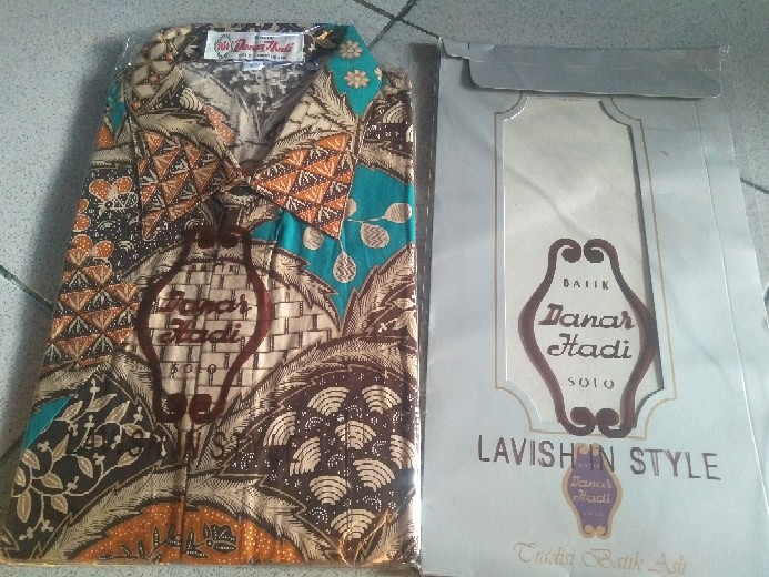 Hem/kemeja Batik Pendek