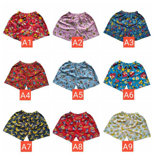 GROSIR  Celana  Boxer  kolor Shopee Indonesia