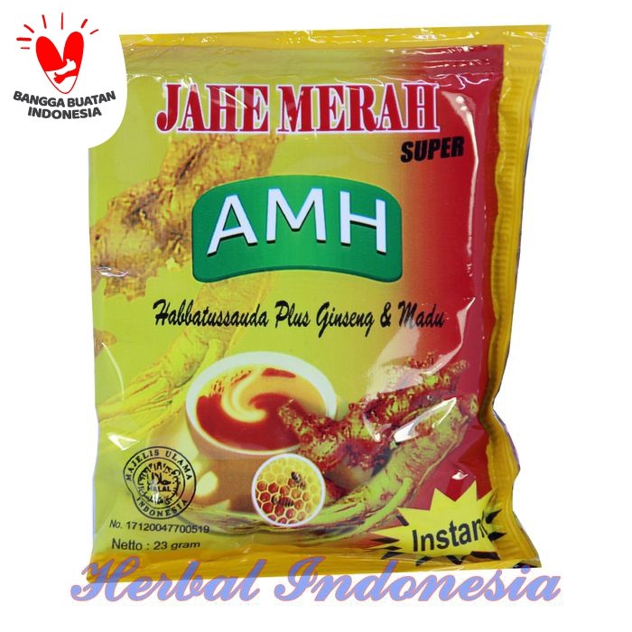 

Instan Jahe Merah Amanah Super ( Habbatussauda ginseng dan madu)