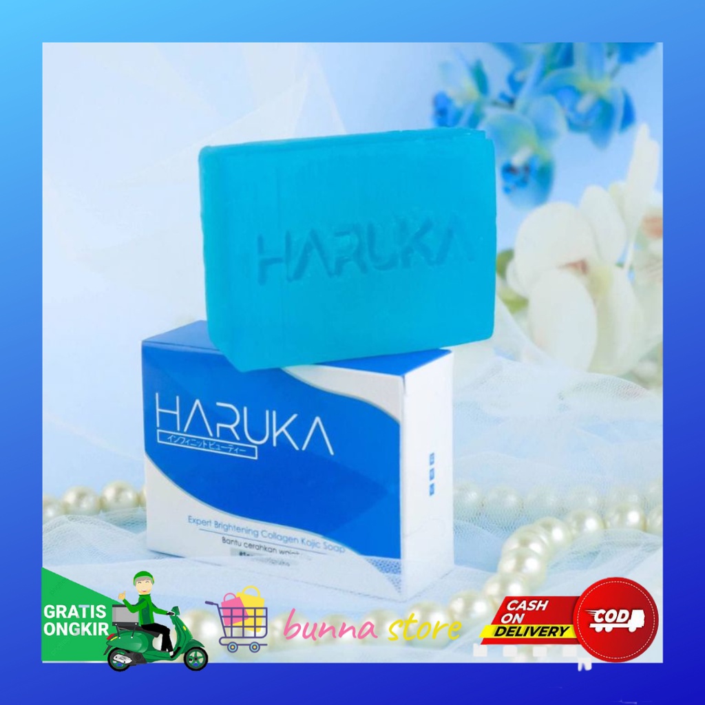 HARUKA Sabun Haruka Sabun Haruka Collagen Kojic Soap Sabun Haruka Skincare I BPOM I 100% ORI