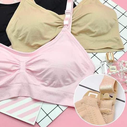 [COD] Genie Nursing Bra BH Ibu Menyusui Maternity High Quality Khusus Ibu Menyusui Mudah digunakan Tidak Mengelembung &amp; Tidak Gatal