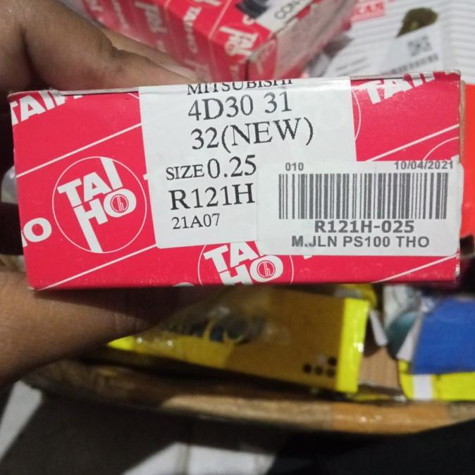 

Metal jalan Coltdiesel 4D30 31 size 0.25 merk Taiho R121H |Stok Limitide
