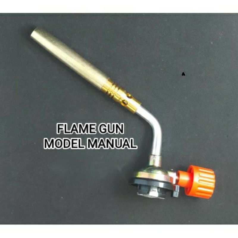 FLAME GUN KEPALA GAS TORCH / ALAT BAKAR MULTI OTOMATIS - MANUAL