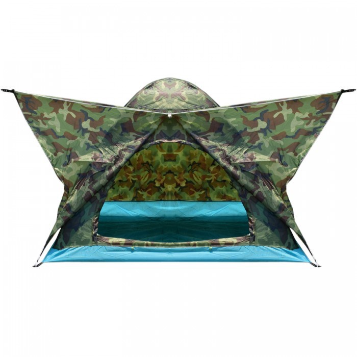 Double Layer 4 person orang Tenda 4 orang Camping Hiking - WS01