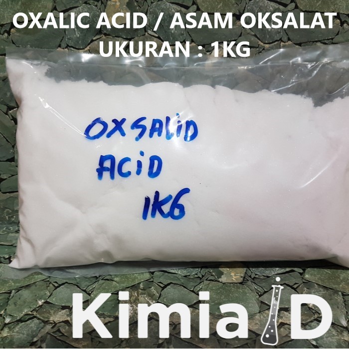 Oxalic Acid 1Kg -  Asam Oksalat - Oasir - Pembersih Kerak - Pemutih  - Pembersih Serbaguna