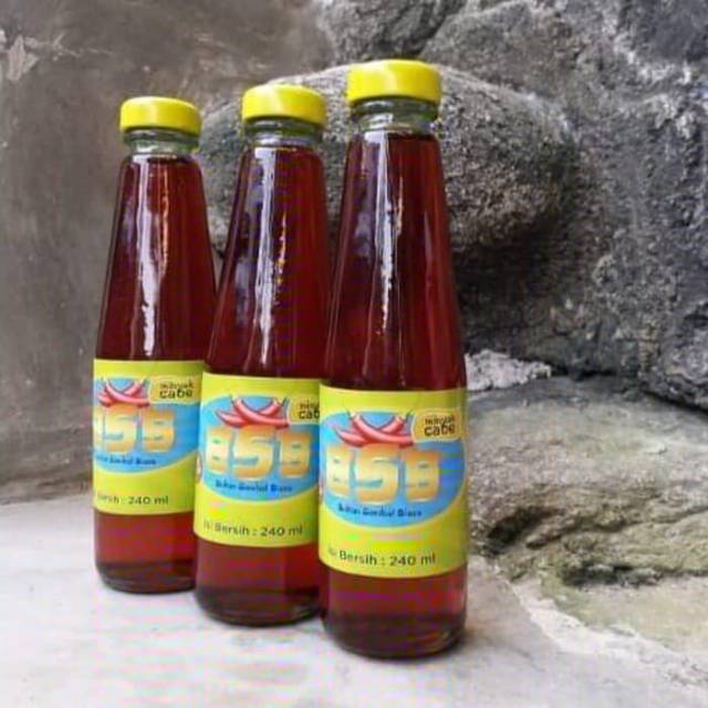 

BSB Hot Chili Oil, Minyak Cabe 240 ml