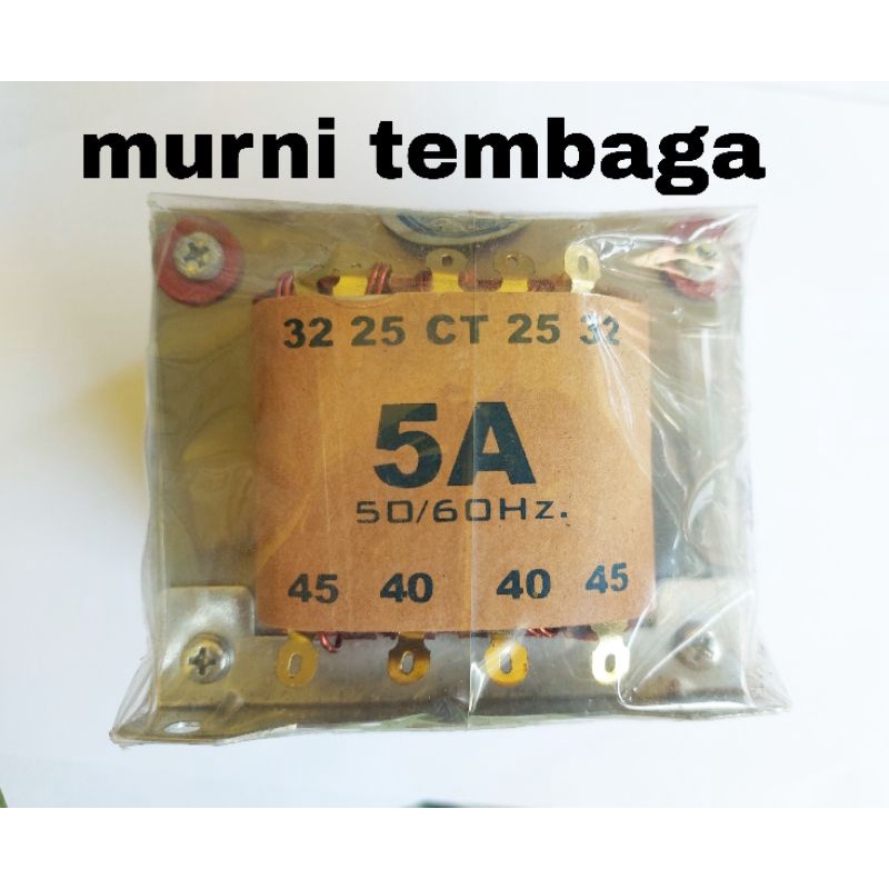 TRAVO 5 AMPERE BESAR MURNI CT 45 EXCELL. 5A CT45 EXCELL