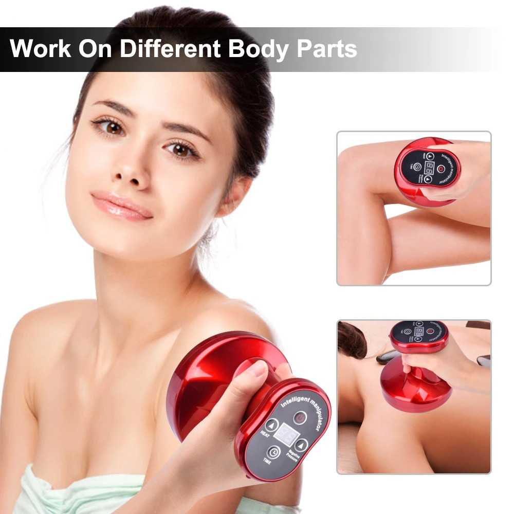 Alat Pijat Spa Badan Bekam Electric Therapy 9 Gears Recharge Thermal Energy Panas Desain Ergonomis Berkualitas