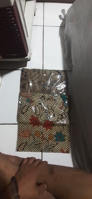 Risna Batik Hrb089 C Kemeja Batik Pria Lengan Pendek Exclusive Halus Primis Premium