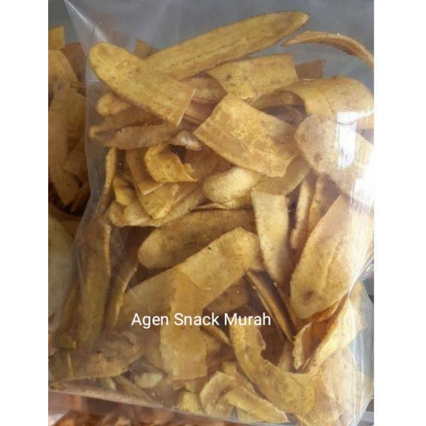 

KERIPIK PISANG ASIN 1KG/KRIPIK PISANG ASIN GURIH/MAKANAN RINGAN/AGEN SNACK