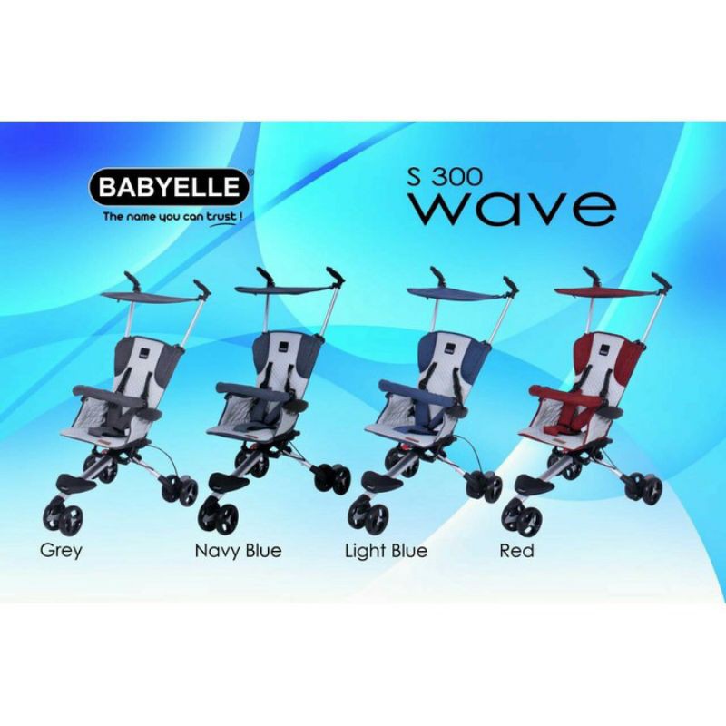 Stroller / Kereta Dorong Bayi Baby Elle S-300 Wave