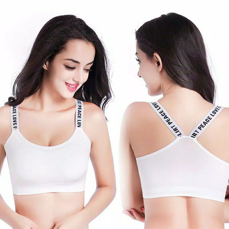 AZAHRA BH Sport Bra Yoga Fitness Senam Zumba Jogging Push Up Yoga Pakaian Dalam Olahraga High Quality BH