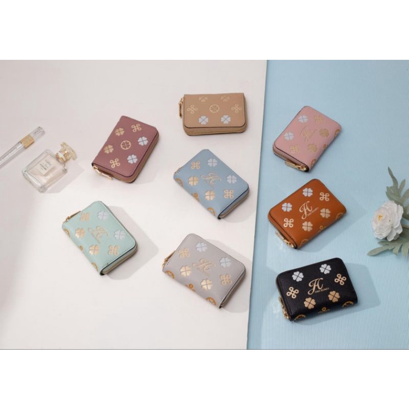 GIA CARD WALLET JIMS HONEY ORI DOMPET KARTU LIPAT WANITA KECIL CEWE FASHION KOREA JIMSHONEY MURAH