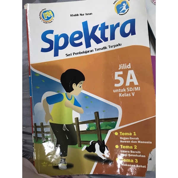 Spektra Tematik Terpadu Kelas 5 Jilid A : Terdiri dari tema 1,2 & 3