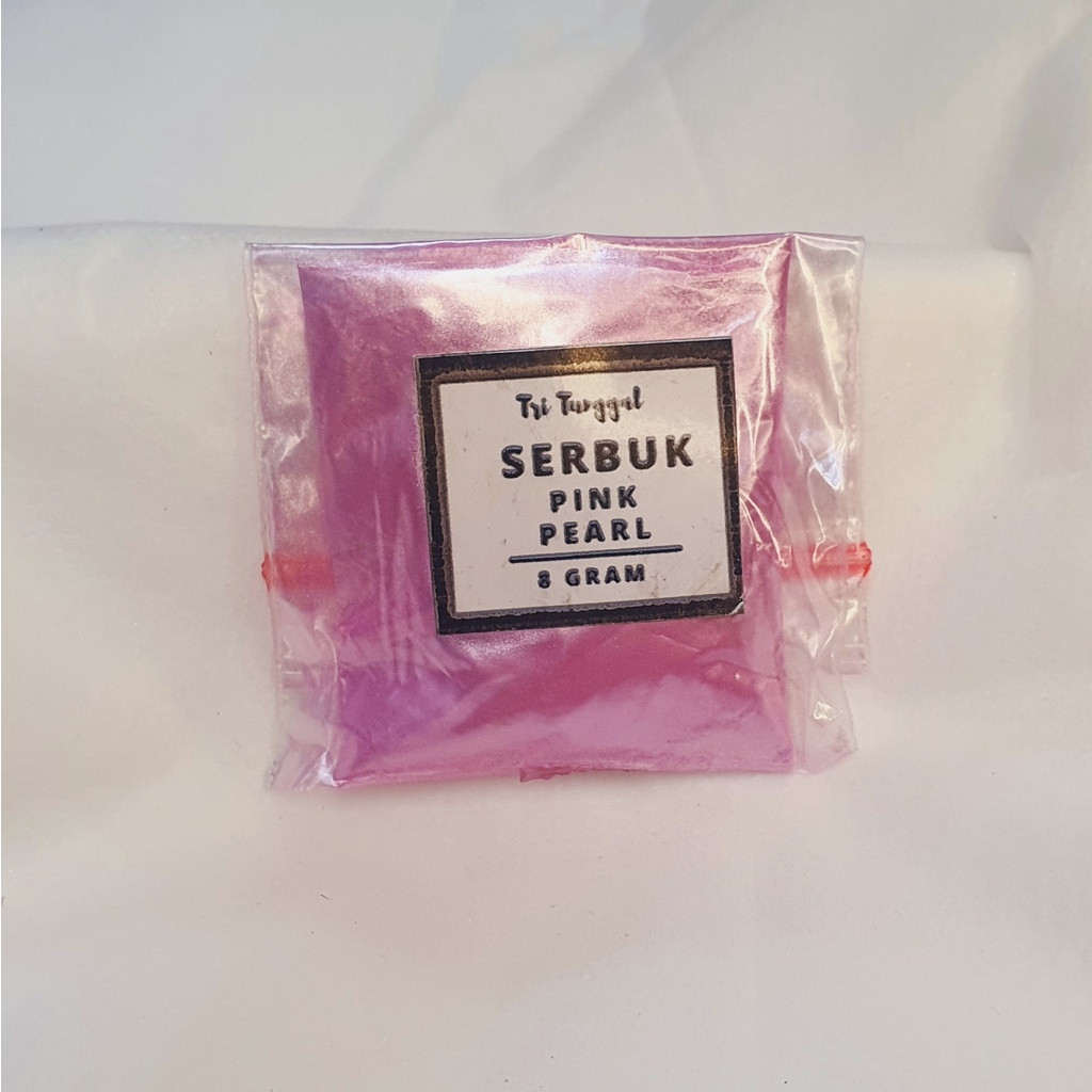 SERBUK PINK PEARL 8 GR 8gr Glitter Powder Serbuk Gliter Eceran Sablon Resin Pernak Pernik Bubuk Padat Padatan DIY Kerajinan Kesenian Art Prakarya Seni Perlengkapan Peralatan Craft Crafting Warna Warni Paint Painting Color Colorful Grosir Prakarya Malang