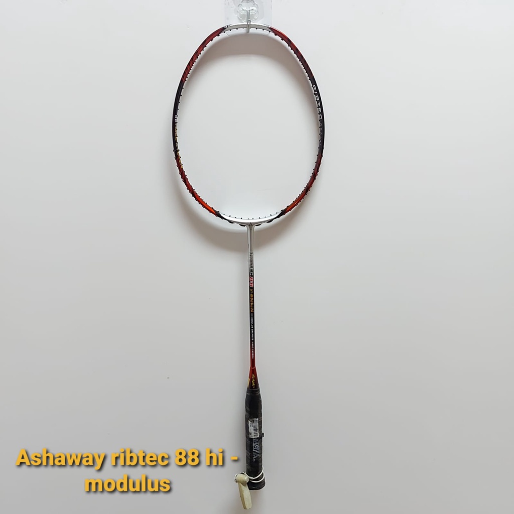 RAKET BADMINTON ASHAWAY RIBTEC 88 HI MODULUS ORIGINAL