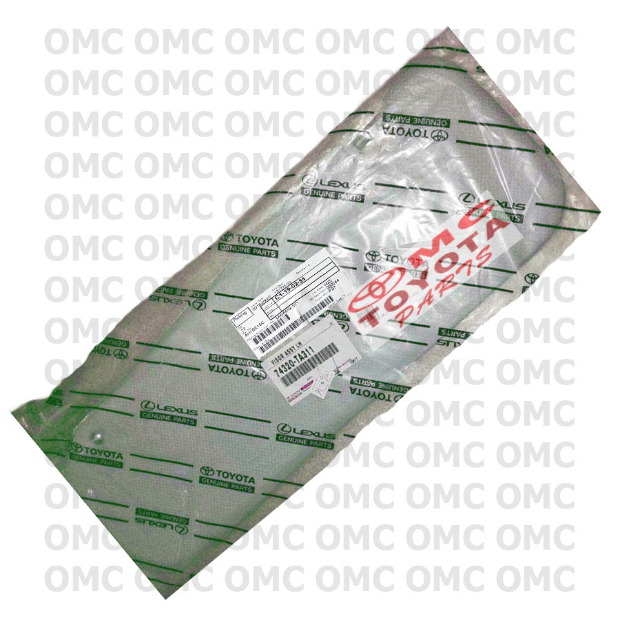 Sun Visor (Protector / Shade) / Tahanan Cahaya Kiri Kijang 74320-TA311