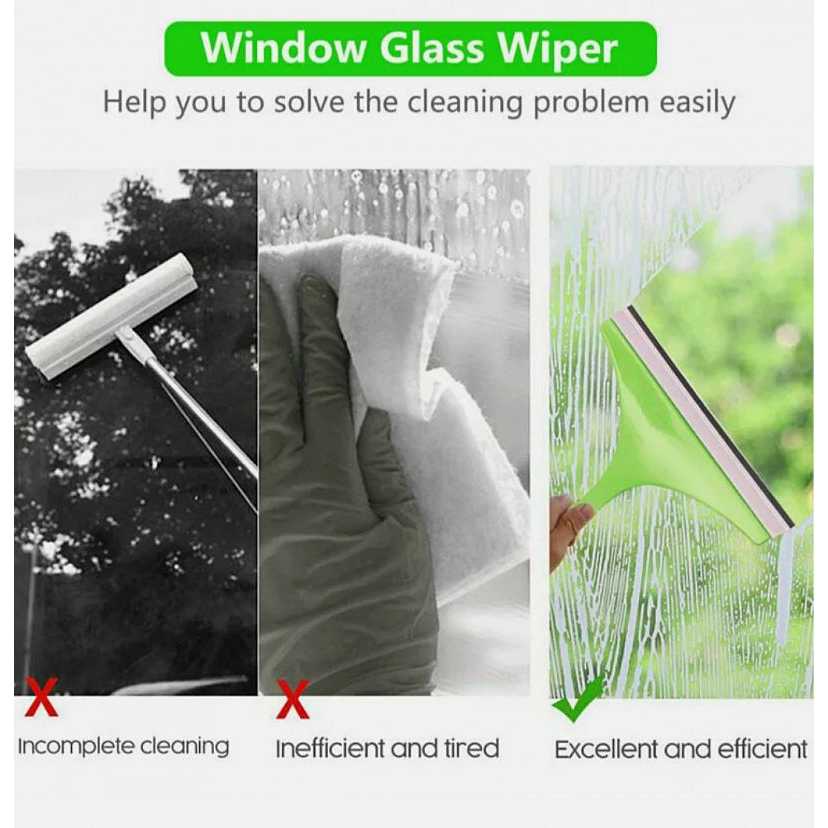 Cuci Gudang Wiper Karet Alat Bersih Kaca Jendela Glass Mobil Wiper Cleaner Rubber