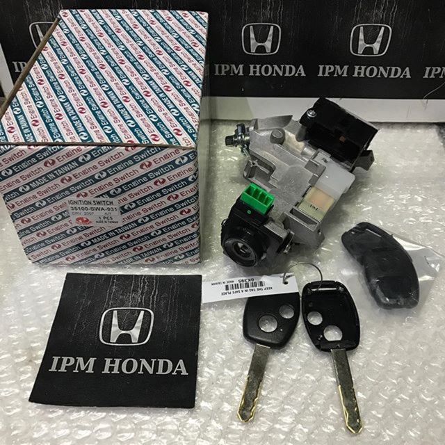 35100 SWA Ignition switch Kunci kontak Matic / Manual Honda CRV GEN 3 RE1 RE3 2007 2008 2009 2010 2011 2012